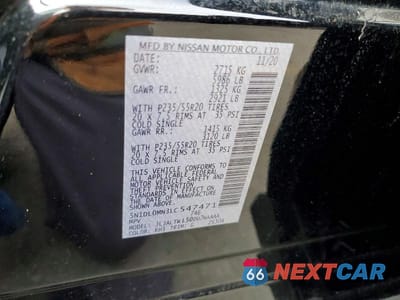 Zdjęcie 13 z 13 samochodu: 2020 INFINITI QX60 SIGNATURE EDITION VIN:5N1DL0MN3LC547471 - miniatura