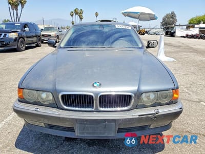 Piąte zdjęcie samochodu w środku: 2000 BMW 740 IL VIN:WBAGH8349YDP13176 - miniatura