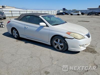Czwarte zdjęcie samochodu z boku: 2005 TOYOTA CAMRY SOLARA SLE V6 VIN:4T1FA38P15U063162 - miniatura