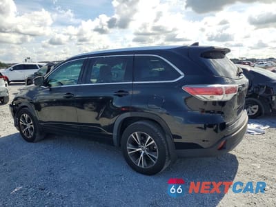 Drugie zdjęcie samochodu z przodu: 2016 TOYOTA HIGHLANDER XLE VIN:5TDJKRFH8GS276997 - miniatura