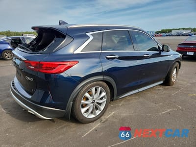 Trzecie zdjęcie samochodu z tyłu: 2021 INFINITI QX50 LUXE VIN:3PCAJ5BA2MF108213 - miniatura
