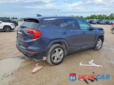 Trzecie zdjęcie samochodu z tyłu: 2018 GMC TERRAIN SLE VIN:3GKALMEX0JL194594 - miniatura