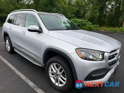Czwarte zdjęcie samochodu z boku: 2020 MERCEDES-BENZ GLS 450 4MATIC VIN:4JGFF5KE8LA116751 - miniatura