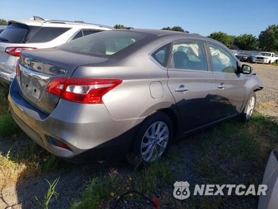 Trzecie zdjęcie samochodu z tyłu: 2019 NISSAN SENTRA SV VIN:3N1AB7AP9KY455203 - miniatura