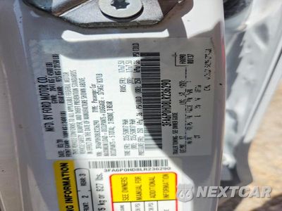 Zdjęcie 12 z 12 samochodu: 2020 FORD FUSION SE VIN:3FA6P0HD8LR236290 - miniatura