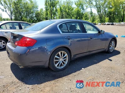 Trzecie zdjęcie samochodu z tyłu: 2009 INFINITI G37 SEDAN X VIN:JNKCV61F49M356606 - miniatura