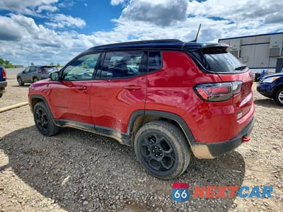 Drugie zdjęcie samochodu z przodu: 2023 JEEP COMPASS TRAILHAWK VIN:3C4NJDDN0PT504786 - miniatura