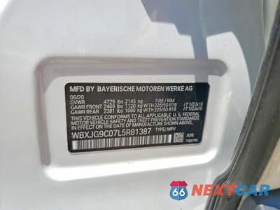 Zdjęcie 13 z 13 samochodu: 2020 BMW X1 XDRIVE28I VIN:WBXJG9C07L5R81387 - miniatura