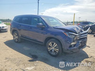 Czwarte zdjęcie samochodu z boku: 2016 HONDA PILOT EXLN VIN:5FNYF6H71GB115496 - miniatura