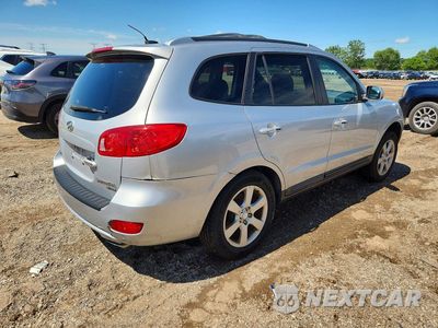 Trzecie zdjęcie samochodu z tyłu: 2009 HYUNDAI SANTA FE LIMITED VIN:5NMSH13E99H287799 - miniatura