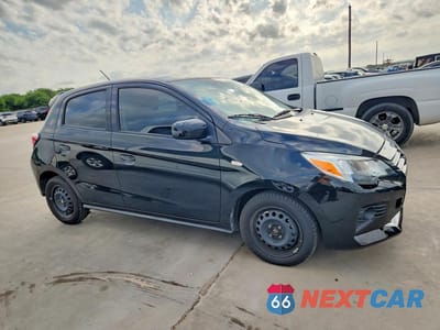 Czwarte zdjęcie samochodu z boku: 2022 MITSUBISHI MIRAGE ES VIN:ML32AUHJ7NH005265 - miniatura