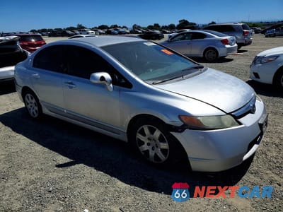 Czwarte zdjęcie samochodu z boku: 2008 HONDA CIVIC LX VIN:2HGFA16528H302012 - miniatura