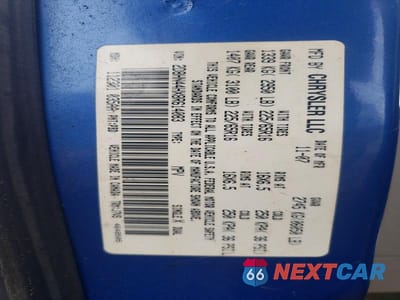 Zdjęcie 13 z 13 samochodu: 2008 DODGE GRAND CARAVAN SE VIN:2D8HN44HX8R614083 - miniatura