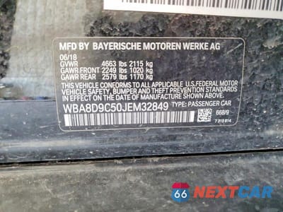Zdjęcie 12 z 12 samochodu: 2018 BMW 330 XI VIN:WBA8D9C50JEM32849 - miniatura