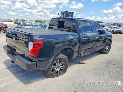 Trzecie zdjęcie samochodu z tyłu: 2021 NISSAN TITAN SV VIN:1N6AA1EFXMN526517 - miniatura