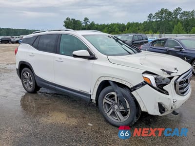 Czwarte zdjęcie samochodu z boku: 2019 GMC TERRAIN SLT VIN:3GKALPEV7KL253593 - miniatura