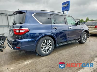 Trzecie zdjęcie samochodu z tyłu: 2021 NISSAN ARMADA SL VIN:JN8AY2BD6M9661000 - miniatura
