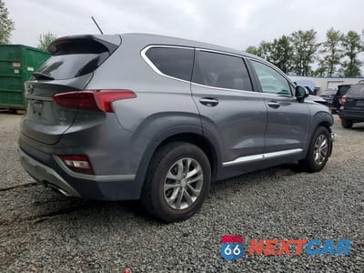 Trzecie zdjęcie samochodu z tyłu: 2019 HYUNDAI SANTA FE SE VIN:5NMS2CADXKH109168 - miniatura