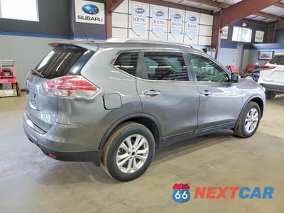 Trzecie zdjęcie samochodu z tyłu: 2015 NISSAN ROGUE SV VIN:5N1AT2MKXFC865340 - miniatura