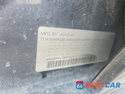 Zdjęcie 13 z 13 samochodu: 2015 AUDI A4 PREMIUM PLUS VIN:WAUFFAFL1FN023523 - miniatura