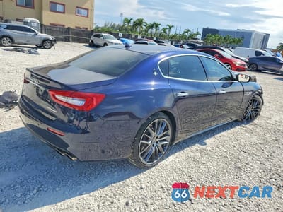 Trzecie zdjęcie samochodu z tyłu: 2017 MASERATI QUATTROPORTE S VIN:ZAM56RPA2H1199156 - miniatura