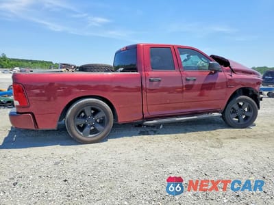 Trzecie zdjęcie samochodu z tyłu: 2018 RAM 1500 ST VIN:1C6RR7FT9JS328330 - miniatura
