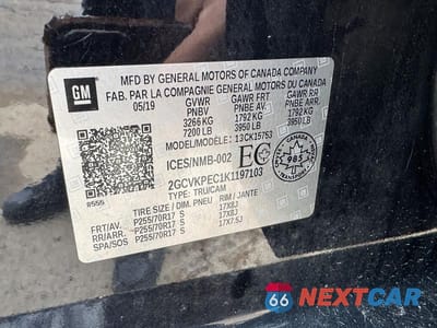 Zdjęcie 10 z 10 samochodu: 2019 CHEVROLET SILVERADO LD K1500 LT VIN:2GCVKPEC1K1197103 - miniatura