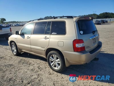 Drugie zdjęcie samochodu z przodu: 2006 TOYOTA HIGHLANDER HYBRID VIN:JTEEW21A460023678 - miniatura