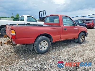 Trzecie zdjęcie samochodu z tyłu: 2001 TOYOTA TACOMA BASE VIN:5TENL42N11Z828427 - miniatura
