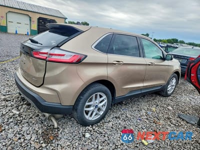 Trzecie zdjęcie samochodu z tyłu: 2021 FORD EDGE SEL VIN:2FMPK4J96MBA16149 - miniatura