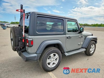 Trzecie zdjęcie samochodu z tyłu: 2019 JEEP WRANGLER SPORT VIN:1C4GJXANXKW542530 - miniatura