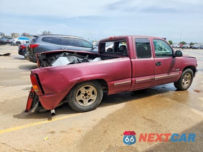 Trzecie zdjęcie samochodu z tyłu: 1999 CHEVROLET SILVERADO C1500 VIN:2GCEC19T7X1149486 - miniatura