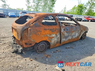 Trzecie zdjęcie samochodu z tyłu: 2009 HYUNDAI ACCENT GS VIN:KMHCM36C89U124085 - miniatura