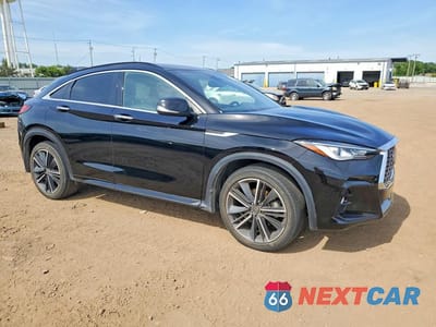Czwarte zdjęcie samochodu z boku: 2023 INFINITI QX55 LUXE VIN:3PCAJ5JR5PF103535 - miniatura