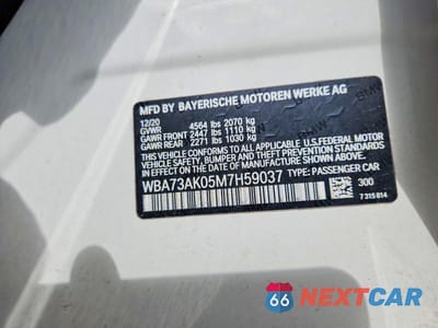 Zdjęcie 12 z 12 samochodu: 2021 BMW 228XI VIN:WBA73AK05M7H59037 - miniatura