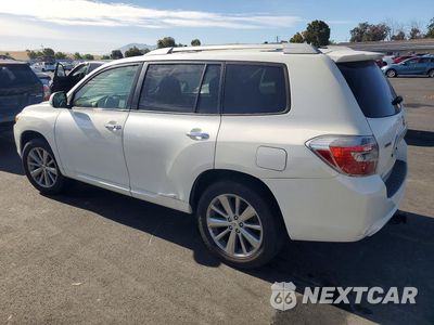 Drugie zdjęcie samochodu z przodu: 2008 TOYOTA HIGHLANDER HYBRID VIN:JTEEW41A782020454 - miniatura