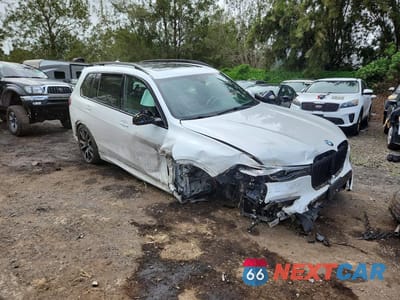 Czwarte zdjęcie samochodu z boku: 2019 BMW X7 XDRIVE40I VIN:5UXCW2C52KL088984 - miniatura