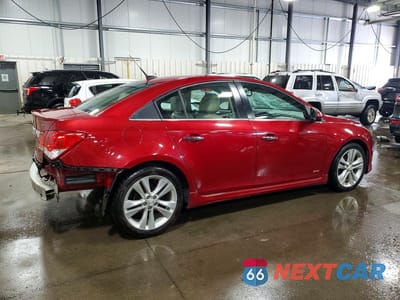 Trzecie zdjęcie samochodu z tyłu: 2014 CHEVROLET CRUZE LTZ VIN:1G1PG5SB9E7124250 - miniatura