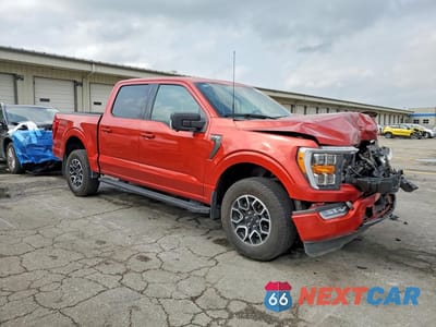 Czwarte zdjęcie samochodu z boku: 2023 FORD F150 SUPERCREW VIN:1FTFW1E85PKE70360 - miniatura