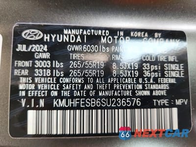 Zdjęcie 14 z 14 samochodu: 2025 GENESIS GV80 STANDARD VIN:KMUHFESB6SU236576 - miniatura
