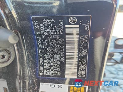 Zdjęcie 12 z 12 samochodu: 2020 TOYOTA COROLLA LE VIN:JTDEPRAE3LJ011962 - miniatura