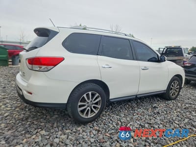 Trzecie zdjęcie samochodu z tyłu: 2014 NISSAN PATHFINDER SV VIN:5N1AR2MM0EC688294 - miniatura