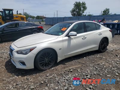 2018 INFINITI Q50 3.0T LUXE JN1EV7AR8JM438520 - główne zdjęcie licytacji z USA - miniatura