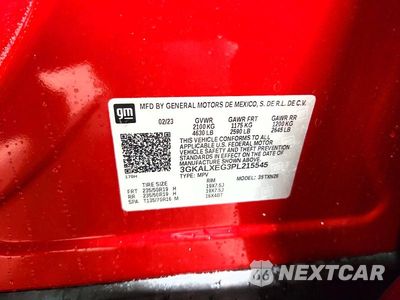 Zdjęcie 12 z 12 samochodu: 2023 GMC TERRAIN DENALI VIN:3GKALXEG3PL215545 - miniatura