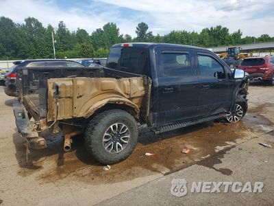 Trzecie zdjęcie samochodu z tyłu: 2017 FORD F150 SUPERCREW VIN:1FTEW1EG0HKC01008 - miniatura