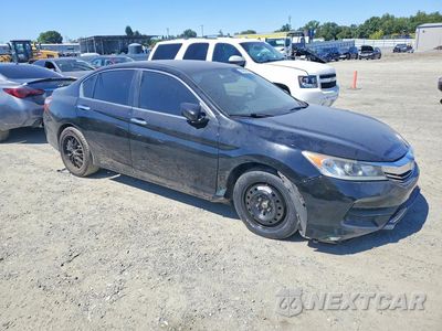 Czwarte zdjęcie samochodu z boku: 2017 HONDA ACCORD LX VIN:1HGCR2F37HA163686 - miniatura