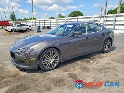 2014 MASERATI GHIBLI S ZAM57RTAXE1125207 - główne zdjęcie licytacji z USA - miniatura