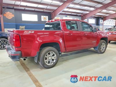Trzecie zdjęcie samochodu z tyłu: 2019 CHEVROLET COLORADO Z71 VIN:1GCGTDEN6K1136793 - miniatura