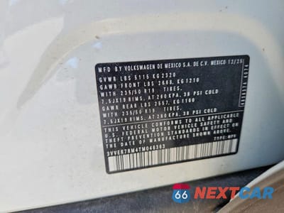 Zdjęcie 13 z 13 samochodu: 2026 VOLKSWAGEN TIGUAN SE VIN:3VVER7RM4TM046363 - miniatura