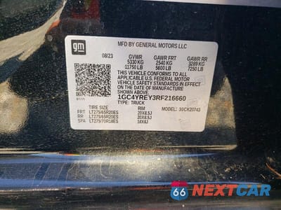 Zdjęcie 12 z 12 samochodu: 2024 CHEVROLET SILVERADO K2500 HIGH COUNTRY VIN:1GC4YREY3RF216660 - miniatura